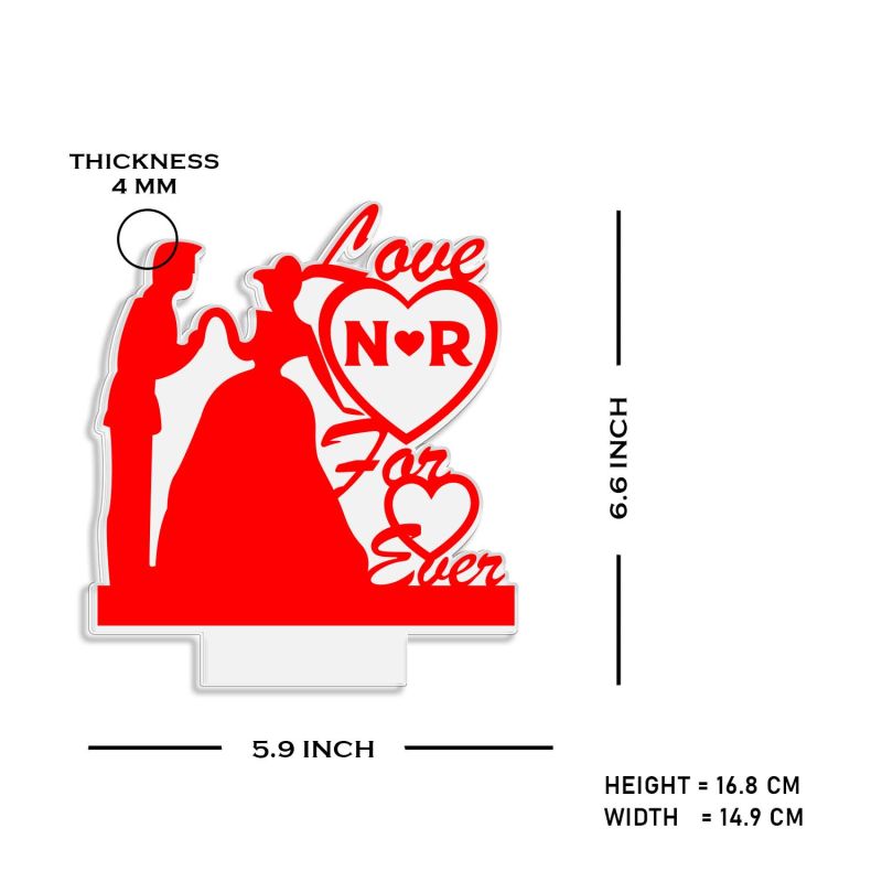 Love You Forever Night Lamp For Couple